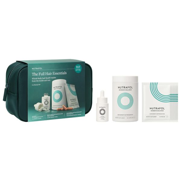 Nutrafol WOMEN'S BALANCE 45+ Hair Growth Supplements &amp; Serum Gift Set