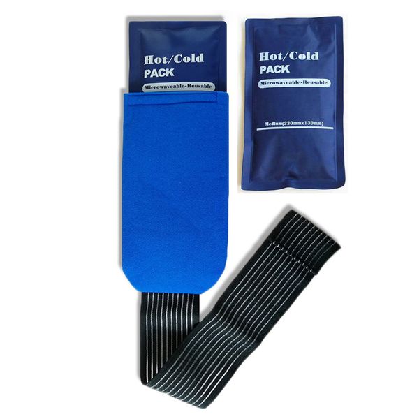 2Pack Hot &amp; Cold Gel Gel Pain Relief pack, Reusable Freezable Microwaveable