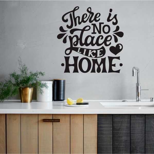 No Place Like Home - Wall Decal