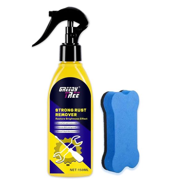 Quick-acting rust remover, 150ml with sponge wipe - rust remover
