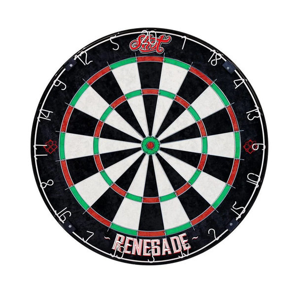 Professional Large Tournament-Grade Dartboard - Full-Size 18" Sisal Board