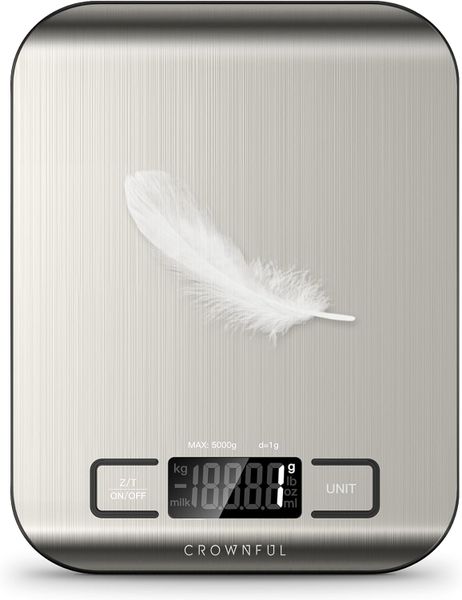 Stainless steel Digital Kitchen Scale for Cooking and Baking