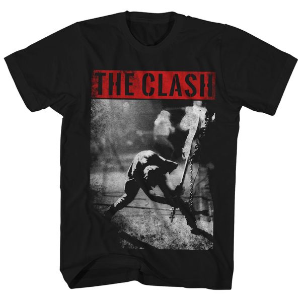 Rock Ts The Clash - Retro