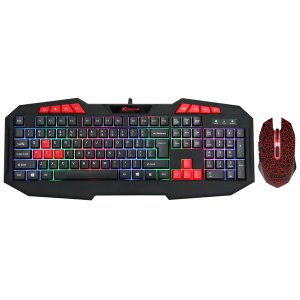 Pro Gamer XTRIKE ME Backlit RGB Gaming Keyboard with RGB Mouse MK-503KIT