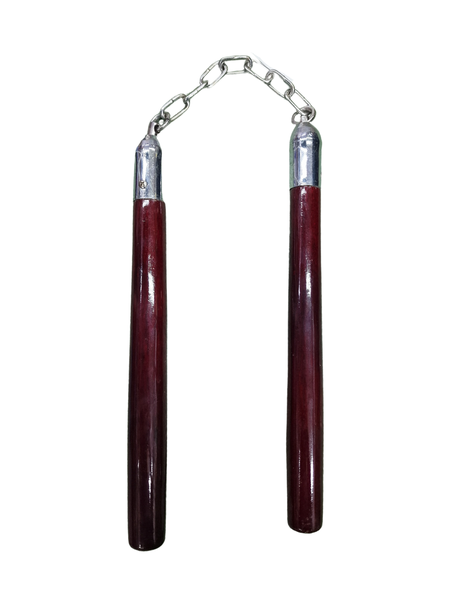 Wooden Nunchaku with Stainless Steel Chain