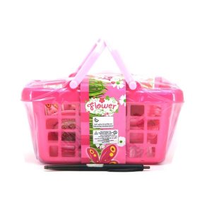 Tea Set In Basket