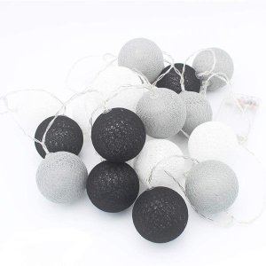 iKids 20-Picece Cotton Balls String Lights 3 meter