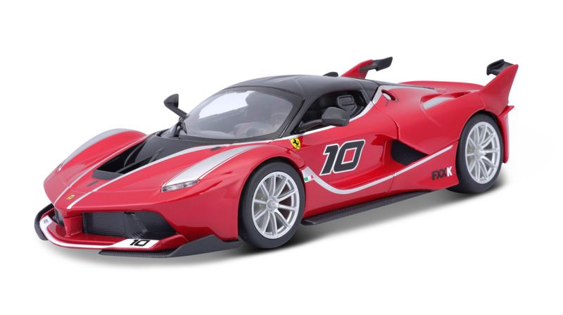 Bburago 1/24 Ferrari FXX-K - #10 Red (20cm Long)