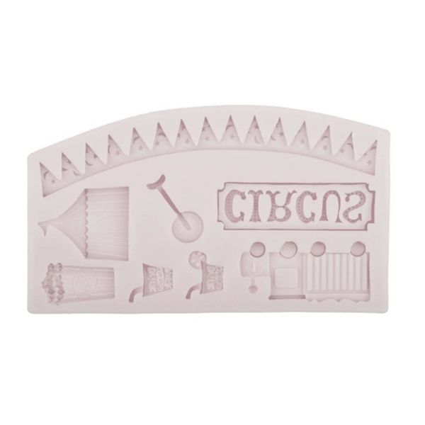 Circus Themed Silicone Mold