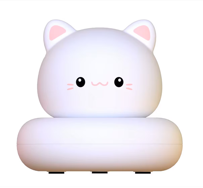 Night Light, Cat Model Portable Touch Control Night Light, 1200 mAh