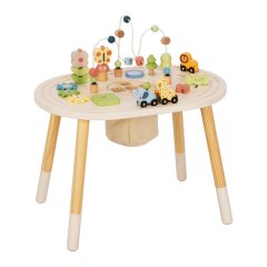 TookyToy - Wooden Multi-Activity Busy Board Table