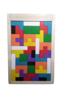 Wooden Tetris Puzzle