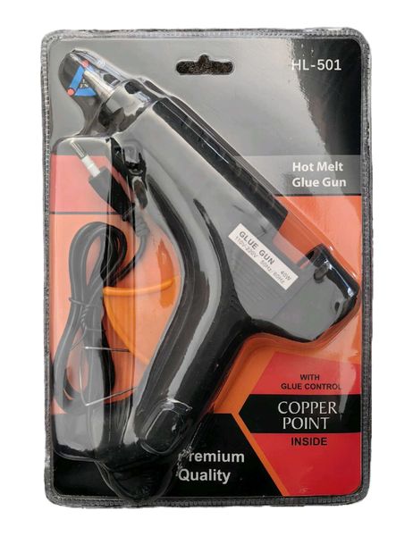 40W HOT MELT GLUE GUN + 4PCS 180 x 11MM GLUE STICK