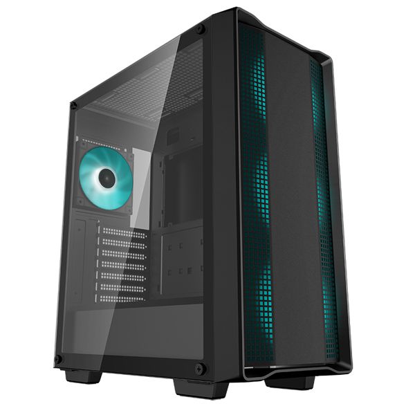 DeepCool CC560BK-V2 ATX Mid-Tower W/TG+4XFans-BK