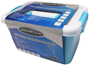 Leisure-Quip - DC Turbo Shower with Pump - 12V - Blue