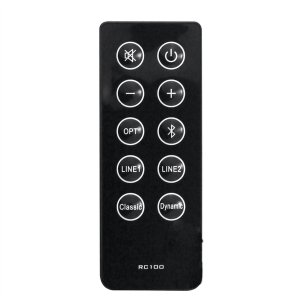 RC10D RC100 Remote Control for R2000DB Bluetooth Speakers