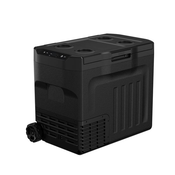 Car Fridge 40L Portable Refrigerator Freezer Fast Cooler with Pull-handle