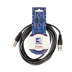 Kentech Mic013-5m Xlr Male - Xlr Female Microphone 5 m Black