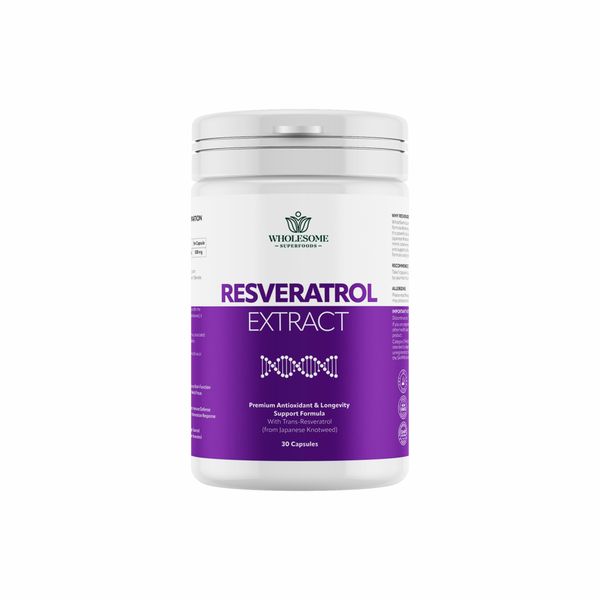 Whole Some Super Foods Resveratrol