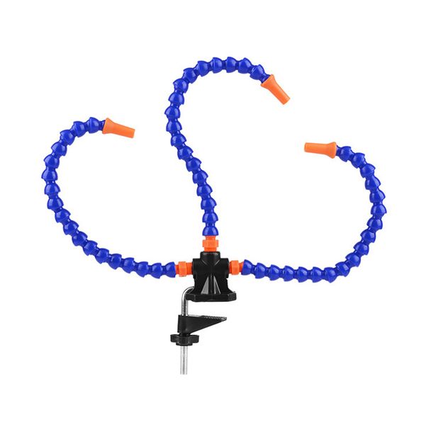 3 Flexible Arms Bench Vise Table Clamp Soldering Station