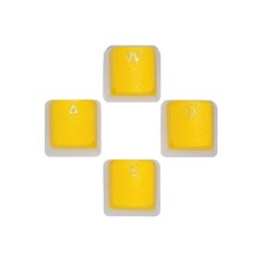 Royal Kludge Pudding Keycaps - Yellow