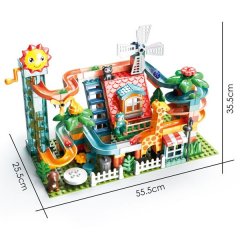 Feelo - Animal Theme Park - Large Building Block Set - 255 Pieces