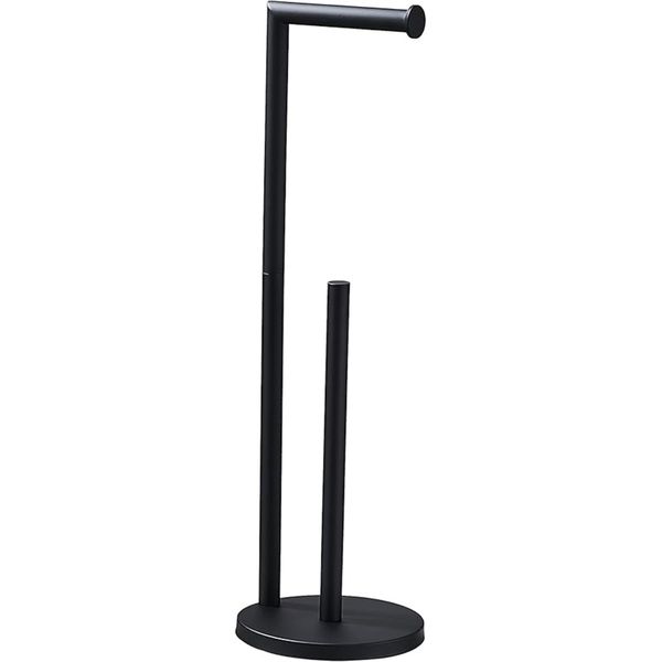 Toilet Paper Holder Free Standing Toilet Paper Roll Stand, 16.5x16.5x55cm