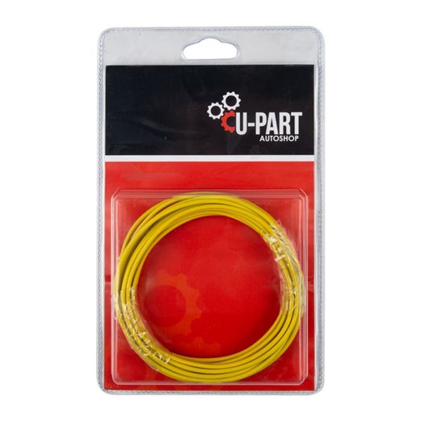 U-Part - Electric Wire 1.6mm 5M Yellow - 2 Pack