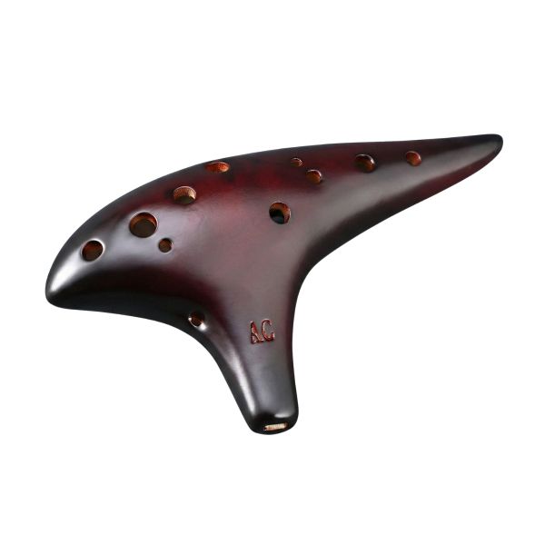 Ocean Notes 12 Hole Sweet Potato Ocarina Dolomite Pottery