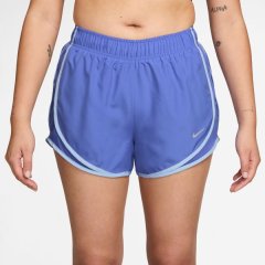 Nike Women's Tempo Dri-FIT Mid-Rise Brief-Lined Running Shorts - Sapphire/Reflective Silver