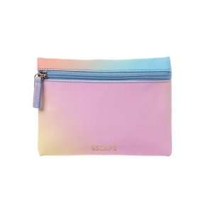 Escape - Imitation Leather Coin Purse - Pastel Rainbow