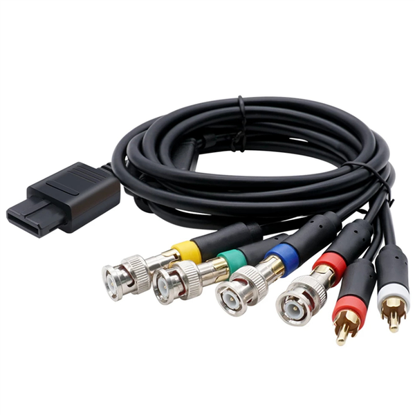 Rgb/Rgbs Cable for N64 Sfc Snes Ngc Video Consoles Composite Cable