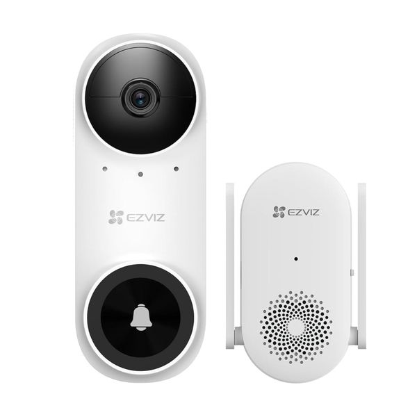 EZVIZ CP3 Battery-Powered 2K Video Doorbell Kit