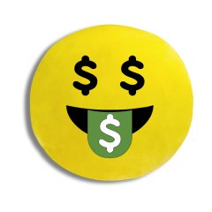 Gloopies Money Man Emoji Plushie
