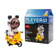 Sluban Building Set: Pleyerid - Astronaut - Delivery Man