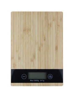 Digital Kitchen Scale -Bamboo