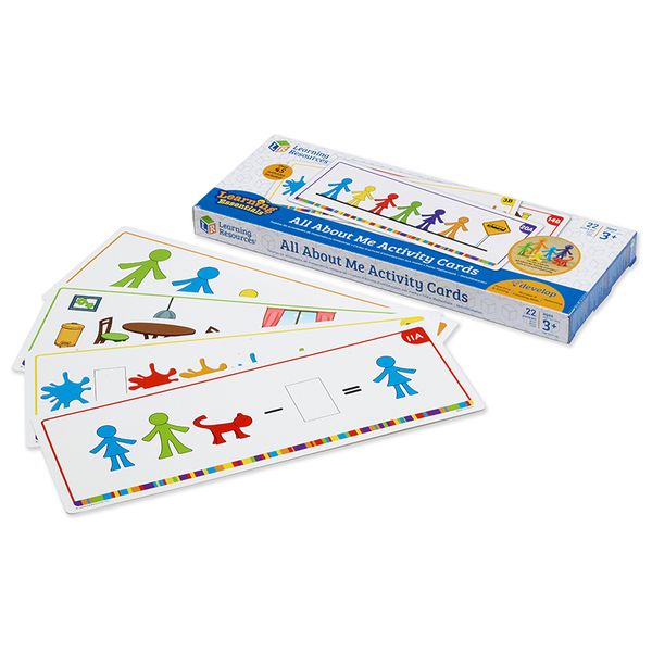 Learning Resources All About Me Family Counters Activity Cards