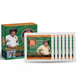 Outback Pain Relief 7 Day Pack Towelettes