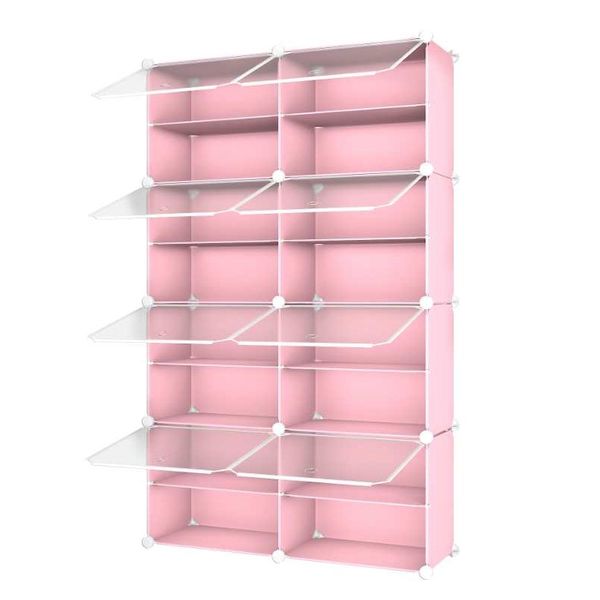 Shoe Storage - 32 Pair Shoe Rack Organizer for Shoe Cabinet with Door
