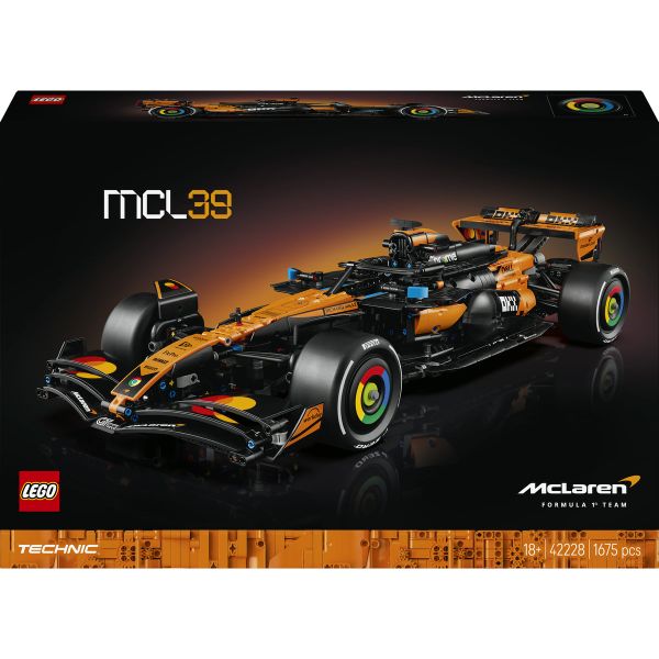 LEGO® Technic McLaren MCL39 F1® Car Building Set Gift 42228