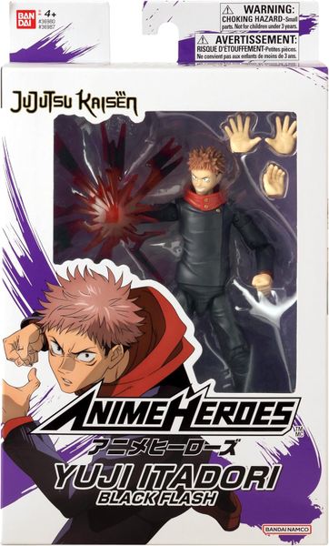 Anime Heroes One Piece Jujutsu Kaisen Yuji Itadori Black Flash