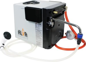 ALVA Mini Portable Gas Water Heater Set | Camping, 4X4ing, Fishing |