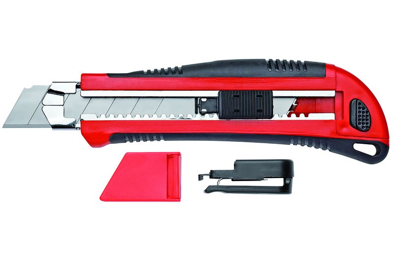 Gedore Red Cutter Knife 5 Bladesw.25mm+Clip