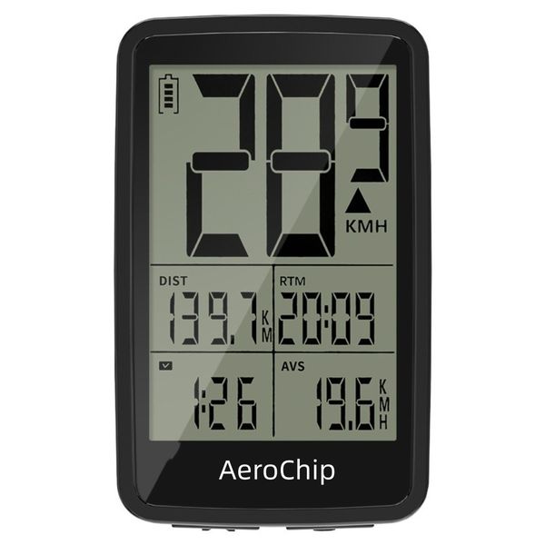 Wireless Speedometer For Road And Mountain Bikes, Odometer, Counter