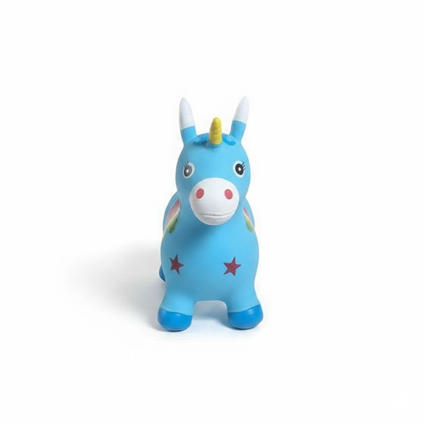 1 Pack Inflatable Unicorn Bouncy Hopper for Toddlers Ride on Hopping Toys