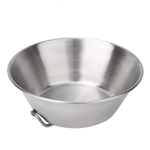 Portable Foldable Stainless Steel Camping Bowls