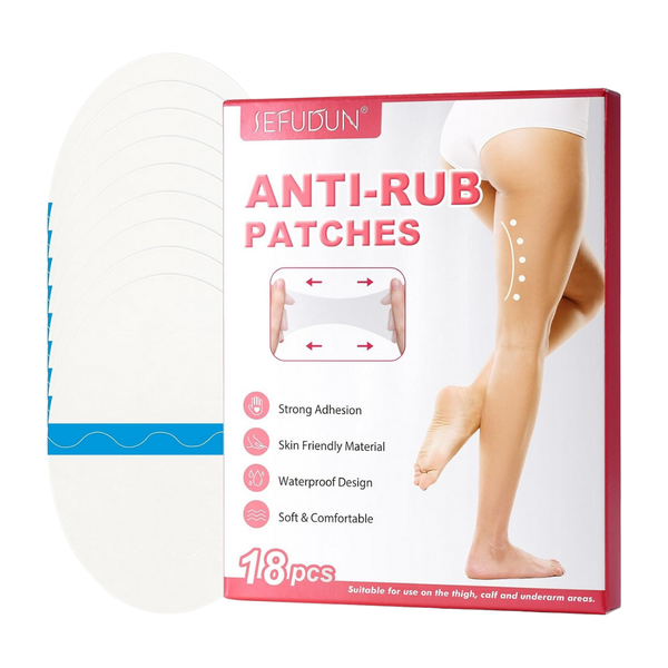 SEFUDUN Anti-Rub Patches - Inner Thigh Anti-Chafing Bands -18 Pieces