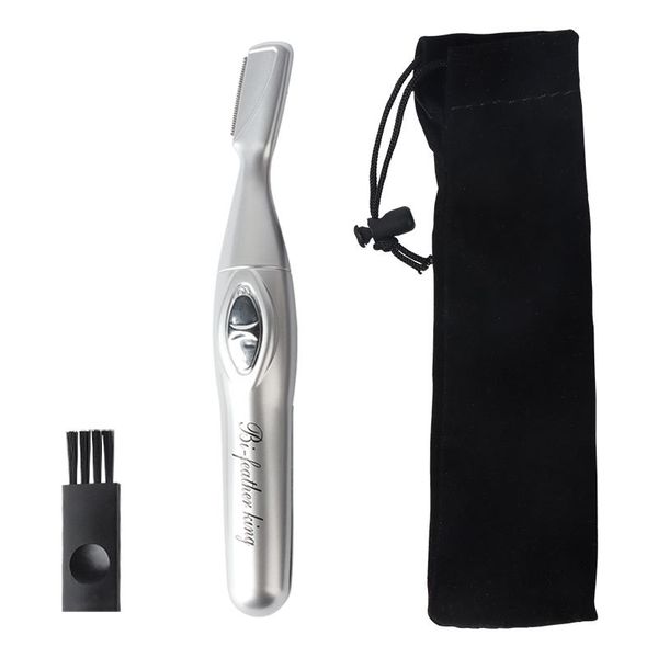 Professional Electric Eyebrow Trimmer - Facial Hair Remover &amp; Makeup Tool