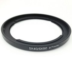 67Mm Filter Adapter For Canon Powershot Sx30 Sx40 Sx50 Sx520 Hs