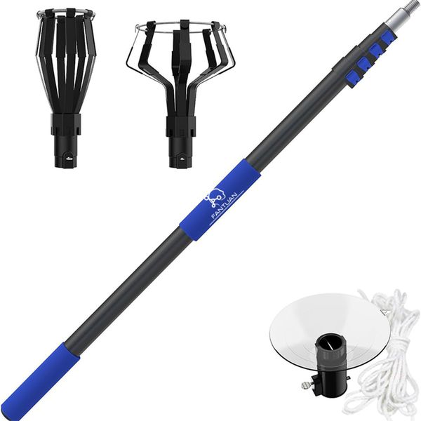 FANTUAN 5-20FT Telescopic Rod Operating Tool Pole Extending to The Ceiling